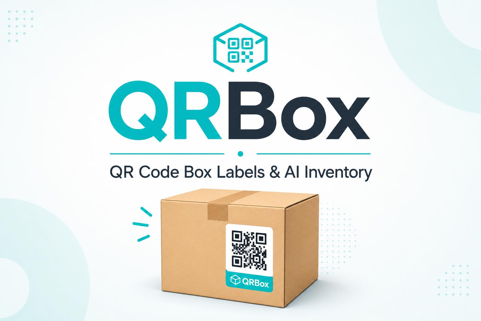 Qr Code 4 Box QR Code Box Labels & AI Inventory | QRBox